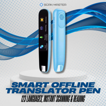 Smart Offline Translator Pen – 123 Languages, Instant Scanning & Reading